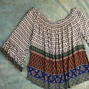 Sadie & Sage peasant blouse